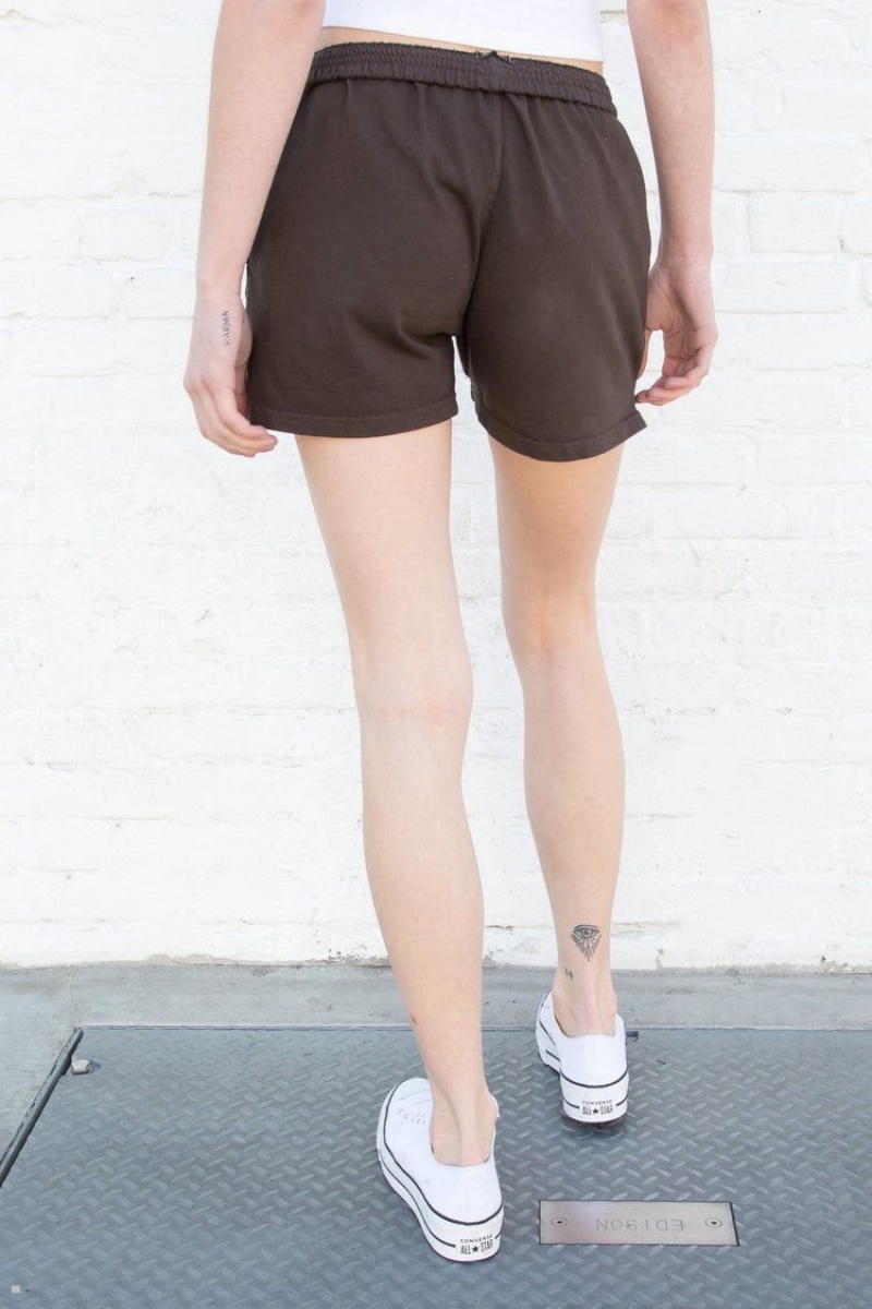 Short Jogging Brandy Melville Rosa Chocolat | IUU-80956678